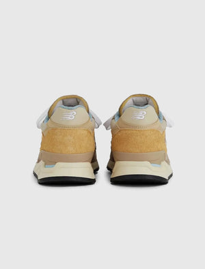 New Balance MADE IN USA 998 Incense sneakers with suede upper and mesh toe box