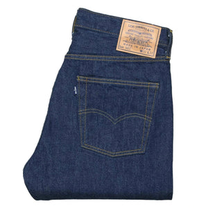 LEVI'S MADE IN JAPAN 1980's 501 dark rinse straight fit jeans crafted from premium Japanese selvedge denim
