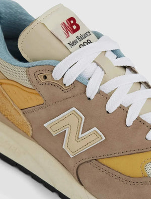 New Balance MADE IN USA 998 Incense sneakers with suede upper and ABZORB cushioning