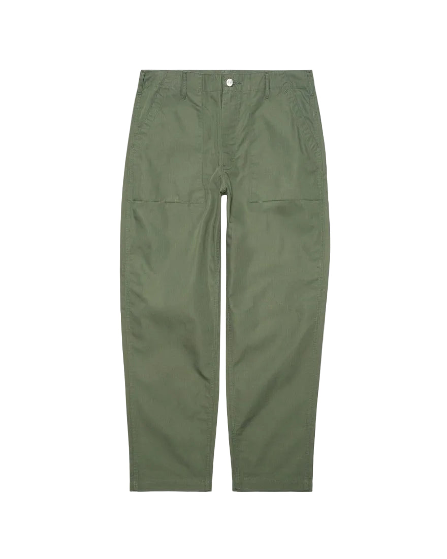EDWIN Baker Pant in olive wide fit vintage fatigue style made in Japan
