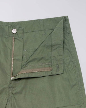 Olive EDWIN Baker Pant wide fit vintage fatigue style made in Japan